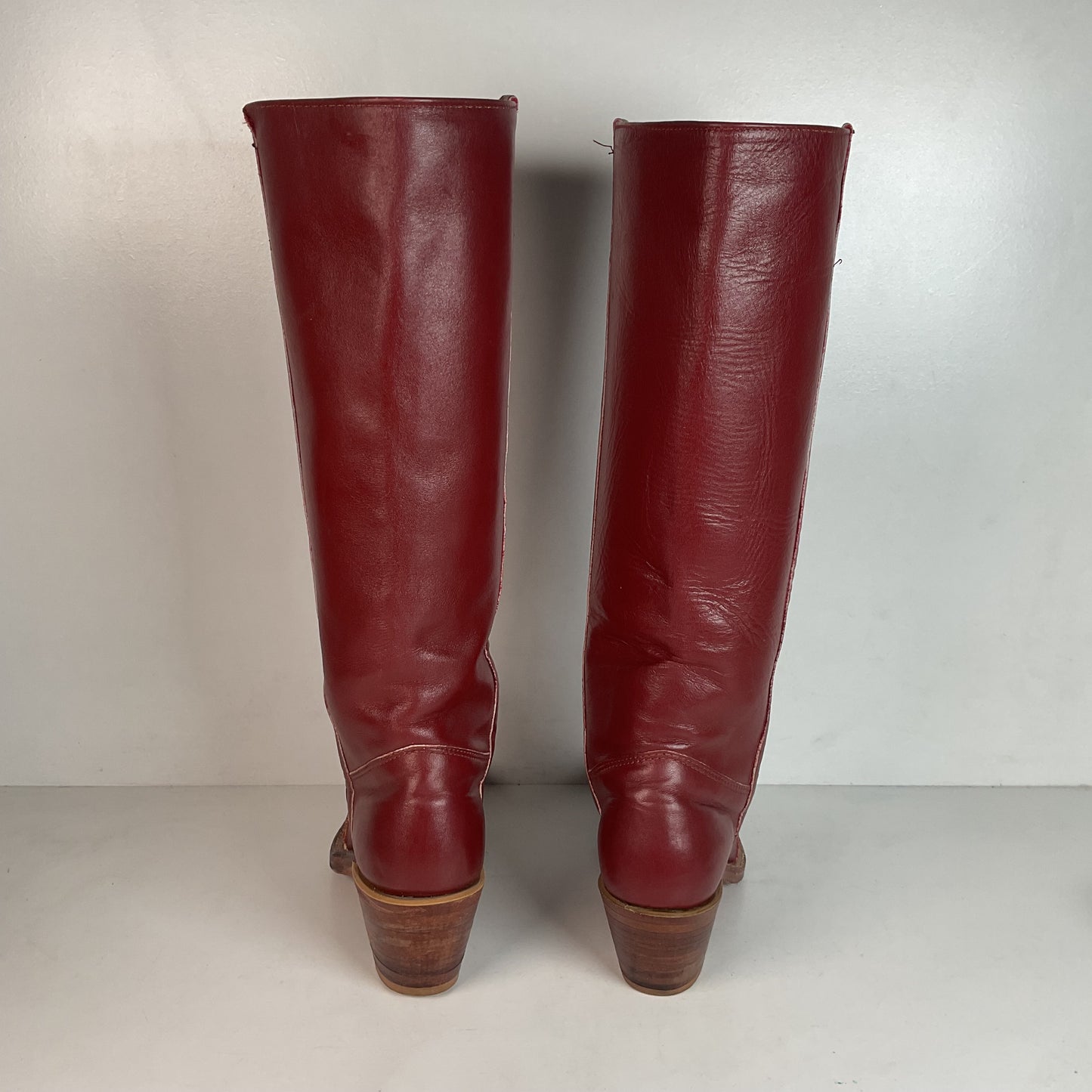 Vintage 1970s Sears’ Berman Tall Riding Boots 7 B USA Made Campus