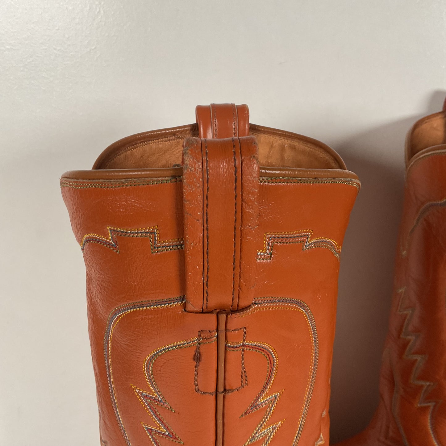 Vintage Tony Lama Cowboy Boots | X Toe | 1950s | Men’s 7.5 D