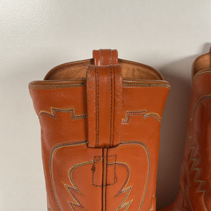 Vintage Tony Lama Cowboy Boots | X Toe | 1950s | Men’s 7.5 D