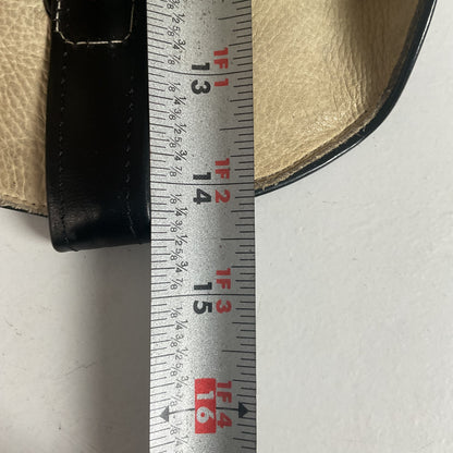 Vintage Larry Mahan Tall Black Cowgirl Boots | Python Snakeskin | 7 B