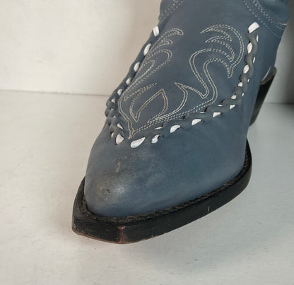 Dan Post Albany Bucklace Cowgirl Boots | Mule Skin | Blue | Women’s 8 M