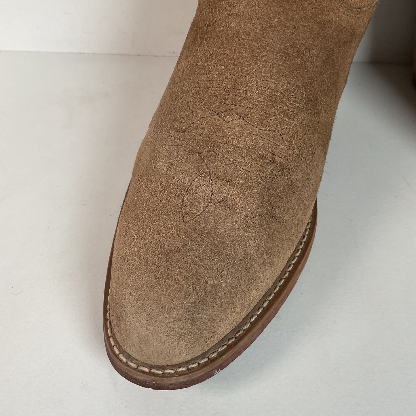 Vintage Frye American Classics Cowboy Boots | Rough Out | USA Made | Men’s 8.5 D