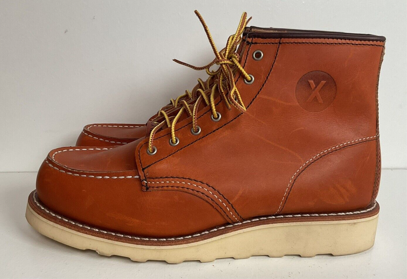 Red Wing X JXTA Women’s Limited Edition Moc Toe Boots 9 B USA Made Style 3375