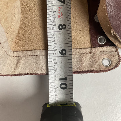 Vintage Vietnam War Brown Jump Boots 11 N (Narrow) Cap Toe Paratrooper