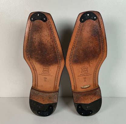 Belvedere Ostrich Leg Oxford Shoes | Split Toe | Exotic | Men’s 10 M