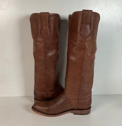 Lucchese Chelsea Braided Riding Boots 6 B Original Box