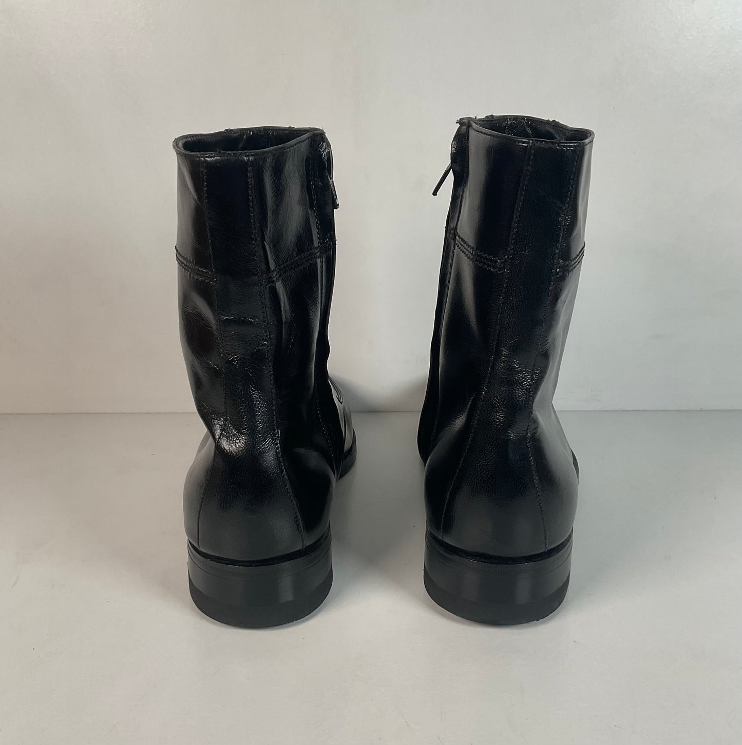 Vintage Florsheim Beetle Boots 9.5 D Chelsea Style
