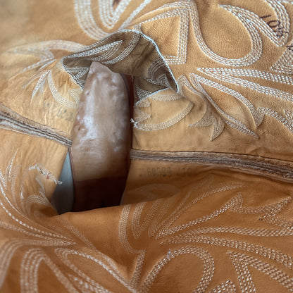 Vintage Nocona Cowboy Boots | Teju Lizard Wingtip | Men’s 10.5 D
