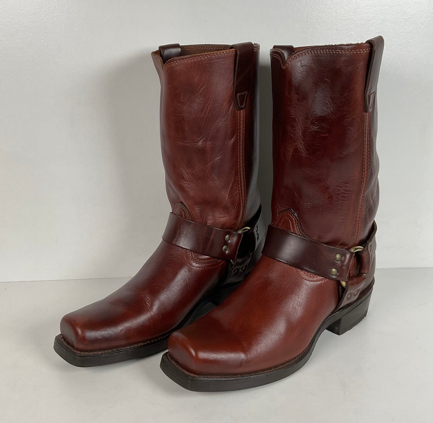 Vintage Durango Harness Boots | USA Made | Brown | Men’s 10.5 D