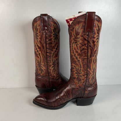 Texas Imperial Wingtip Cowboy Boots | USA Made | Men’s 6.5 | Women’s 7.5