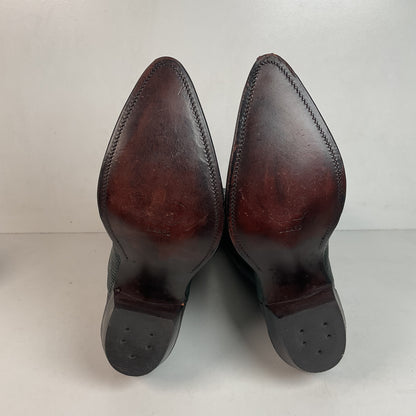 Nocona Emerald Green Teju Lizard Cowboy Boots Men’s 8.5 D | Women’s 9.5 USA Made