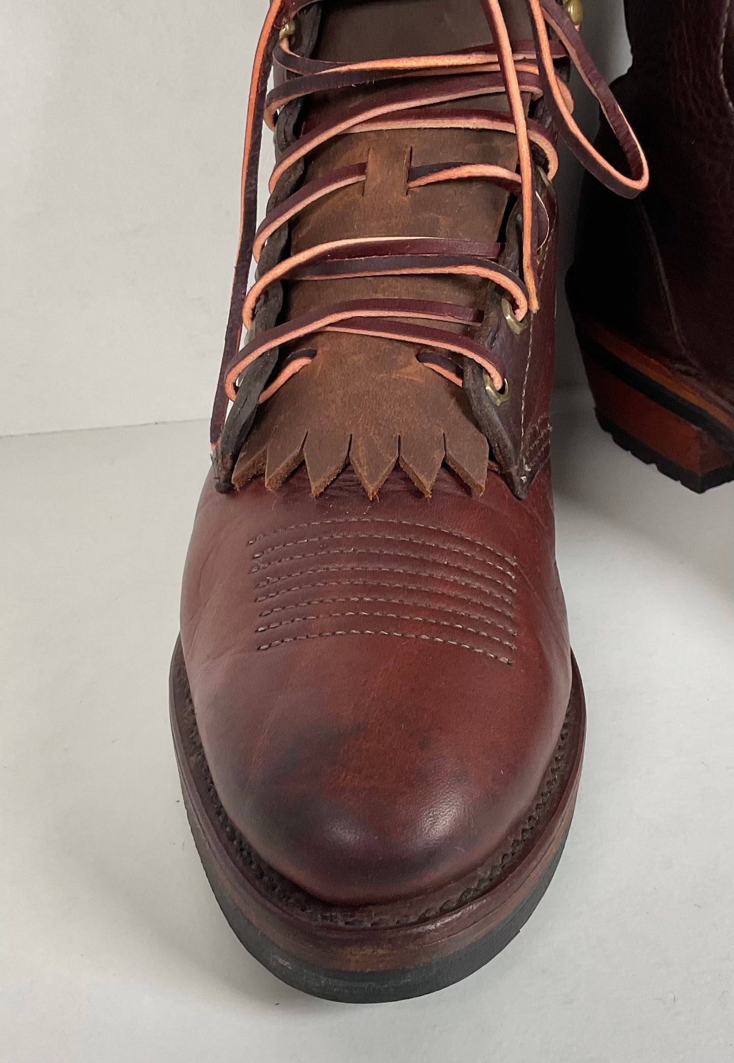 Vintage Chippewa Kiltie Packer Boots | Soft Toe | USA Made | Men’s 9.5 D