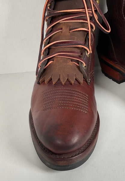 Vintage Chippewa Kiltie Packer Boots | Soft Toe | USA Made | Men’s 9.5 D