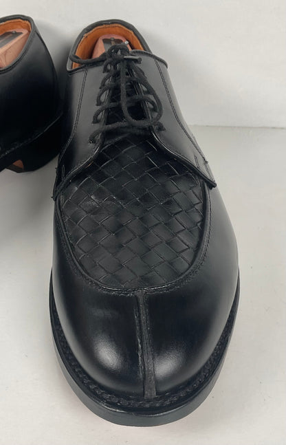 Vintage Allen Edmonds | Hersey Derby Shoes| Basket Weave | Split Toe | Men’s 11