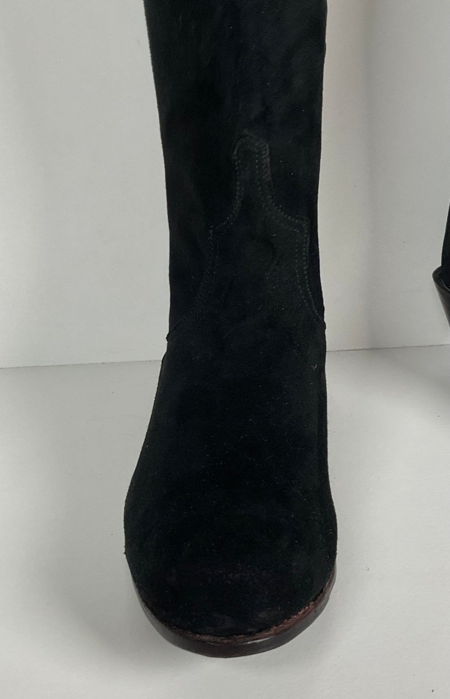 Lucchese Classics Handmade | Prototype Sock Booties | Nubuck Suede | Women’s 8 B