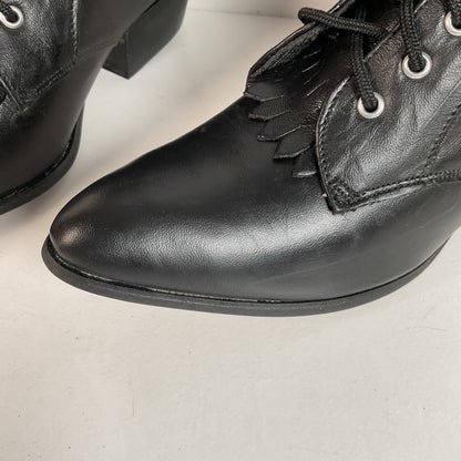 Laredo Edwardian Lace Up Boots | Western Packer | USA Made | Women’s 7 M