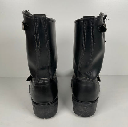 Vintage Brahma Steel Toe Engineer Boots | USA Made | Men’s 9