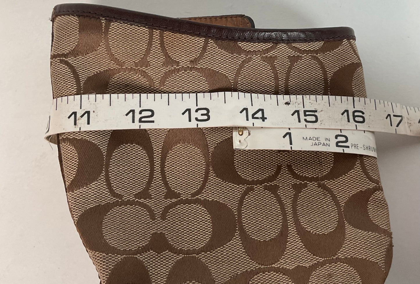 Frye for Coach Veronica Canvas Boots | Shorty | Engineer | 8 B