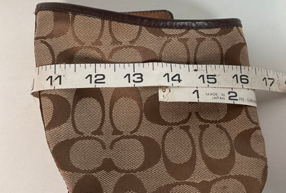 Frye for Coach Veronica Canvas Boots | Shorty | Engineer | 8 B