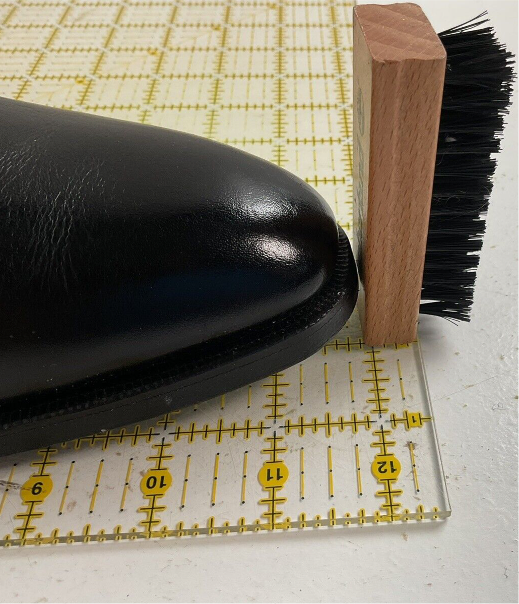 Vintage Florsheim Black Leather Chelsea Boots 10.5 C New Old Stock
