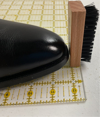 Vintage Florsheim Black Leather Chelsea Boots 10.5 C New Old Stock