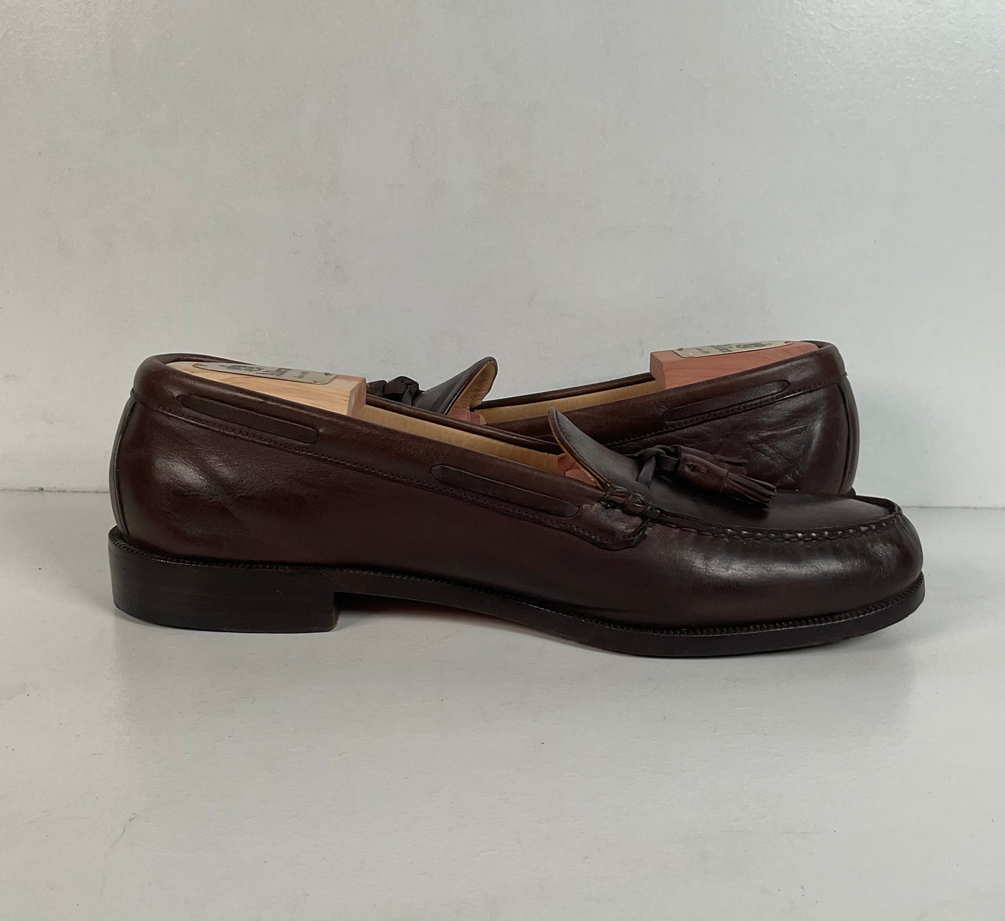 Alden Moccasin Tassel Loafer 10 D Cigar Brown