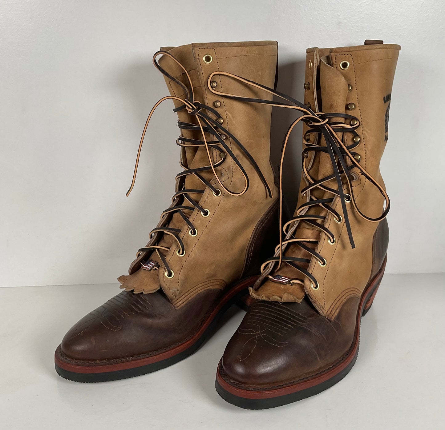 Chippewa Crazy Horse Packer | USA Made | Soft Toe | Men’s 10 D
