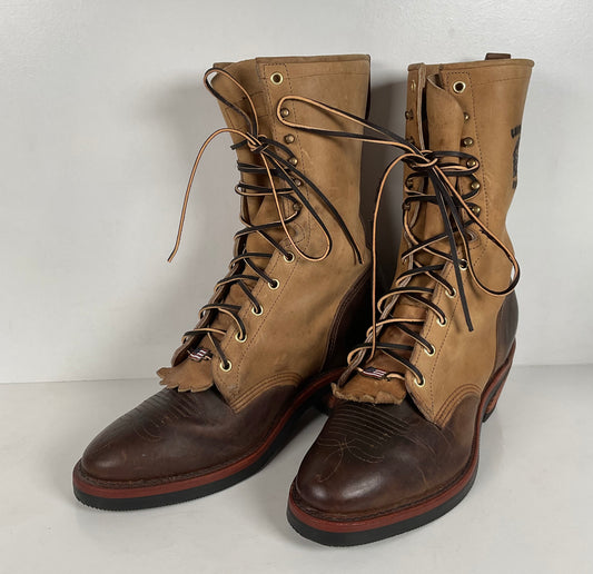 Chippewa Crazy Horse Packer | USA Made | Soft Toe | Men’s 10 D