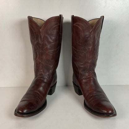 Vintage Rocky Carroll Custom Cowgirl Boots 8-8.5 Texas Americana