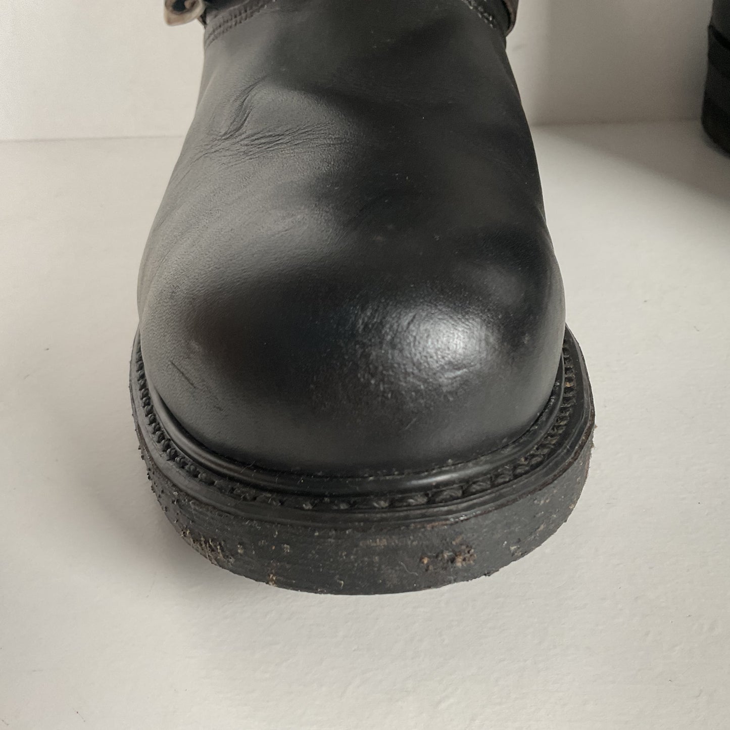 Vintage Carolina Tall Engineer Boots | Saftey Toe | USA Made | Wide | Men’s 12 W