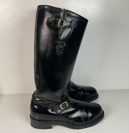 Chippewa Engineer Boots | Safety Toe | Distressed | USA Made | Men’s 13 EE