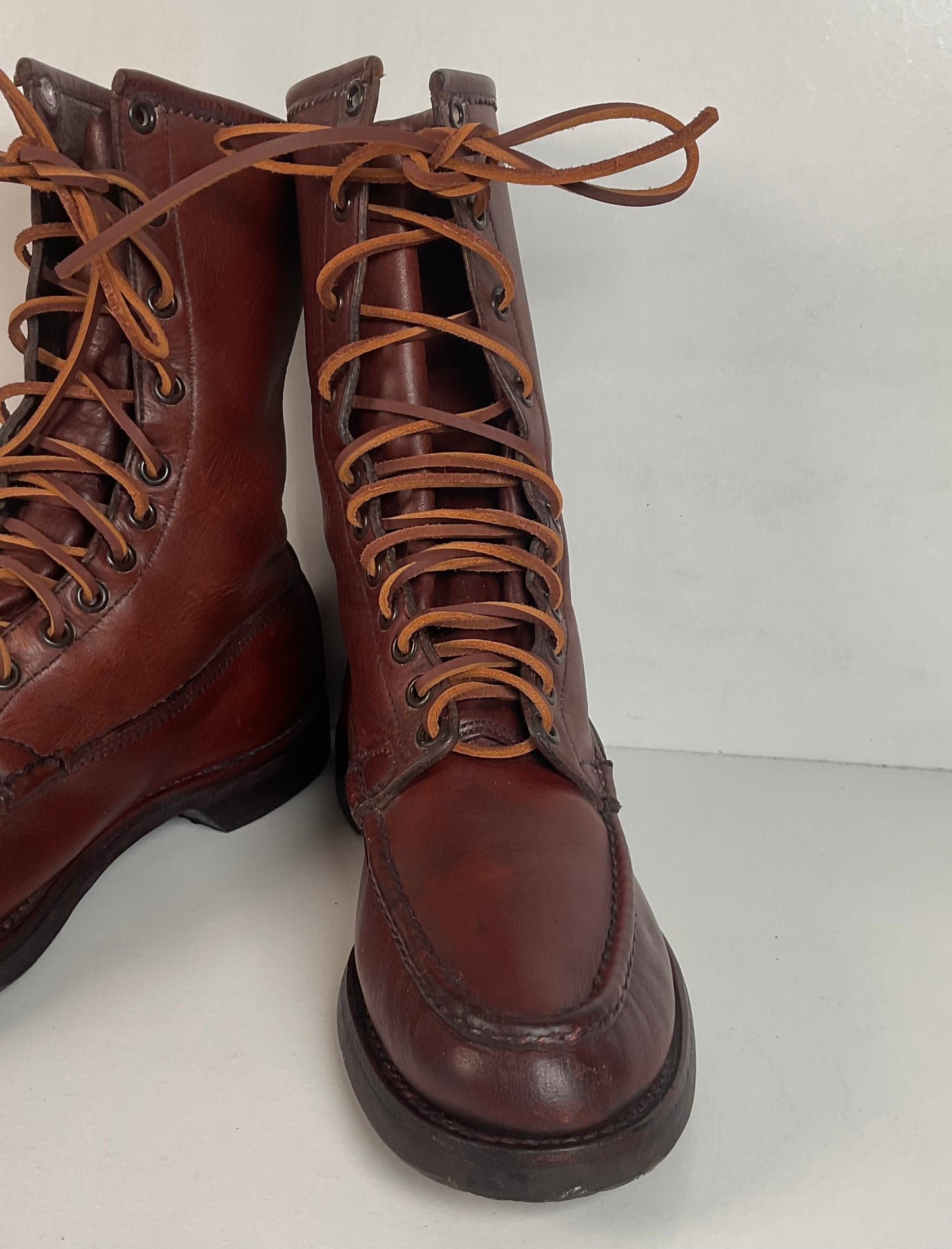 Vintage Russell Moccasin for Abercrombie Fitch Bird Shooter Boots | Men’s 5.5 | Women’s 6.5