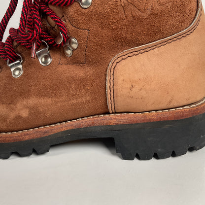 Vintage Milo Mountaineering Boots | USA Made | Rough Out | Men’s 9.5 M