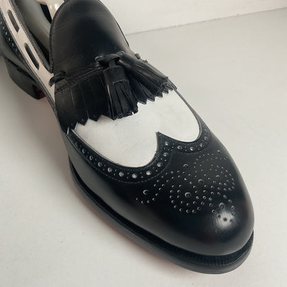 Vintage Footjoy Classics Kiltie Tassel Loafers 10.5 B USA Made Spectator Style