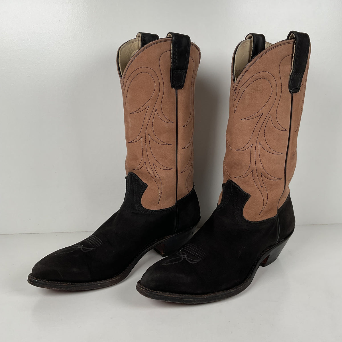 Stewart Handmade Cowboy Boots | Custom | Nubuck Suede | Men’s 9 D