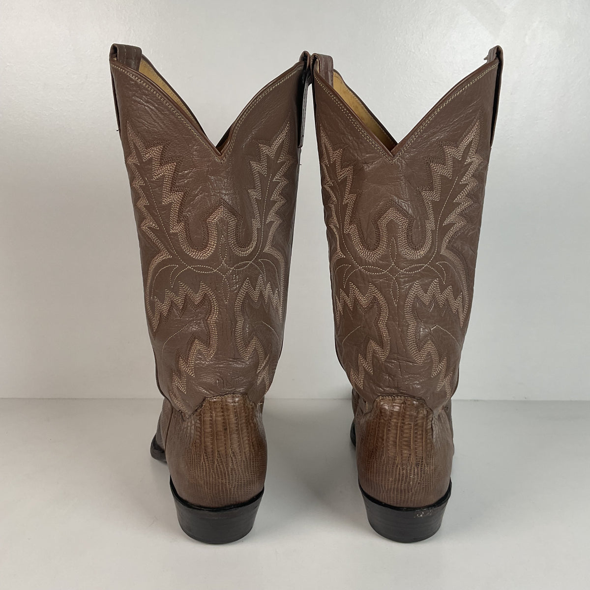 Vintage Panhandle Slim Teju Lizard Cowboy Boots | Men’s 9 D