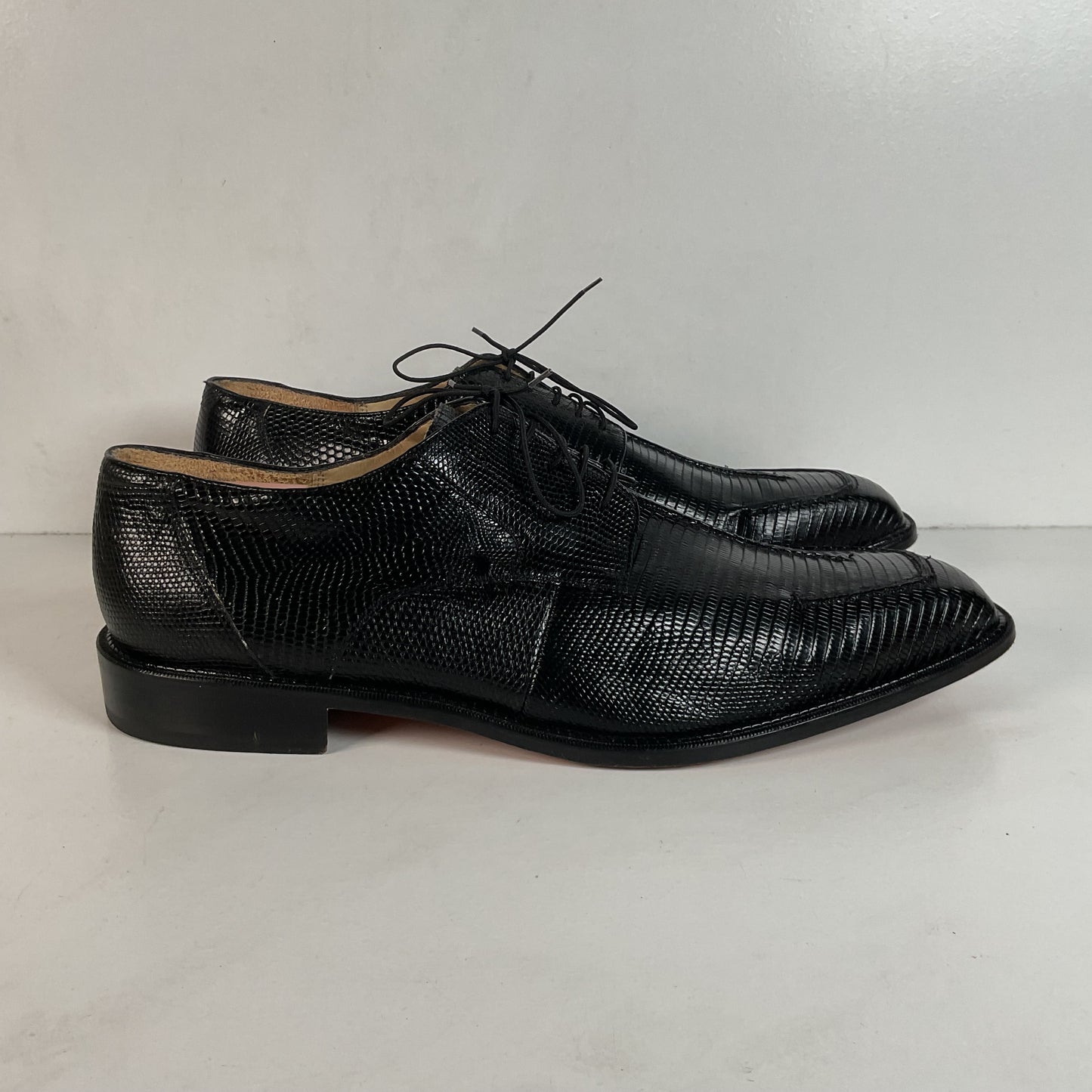 Belvedere Studio Handmade Derby Shoes | Teju Lizard | Men’s 15