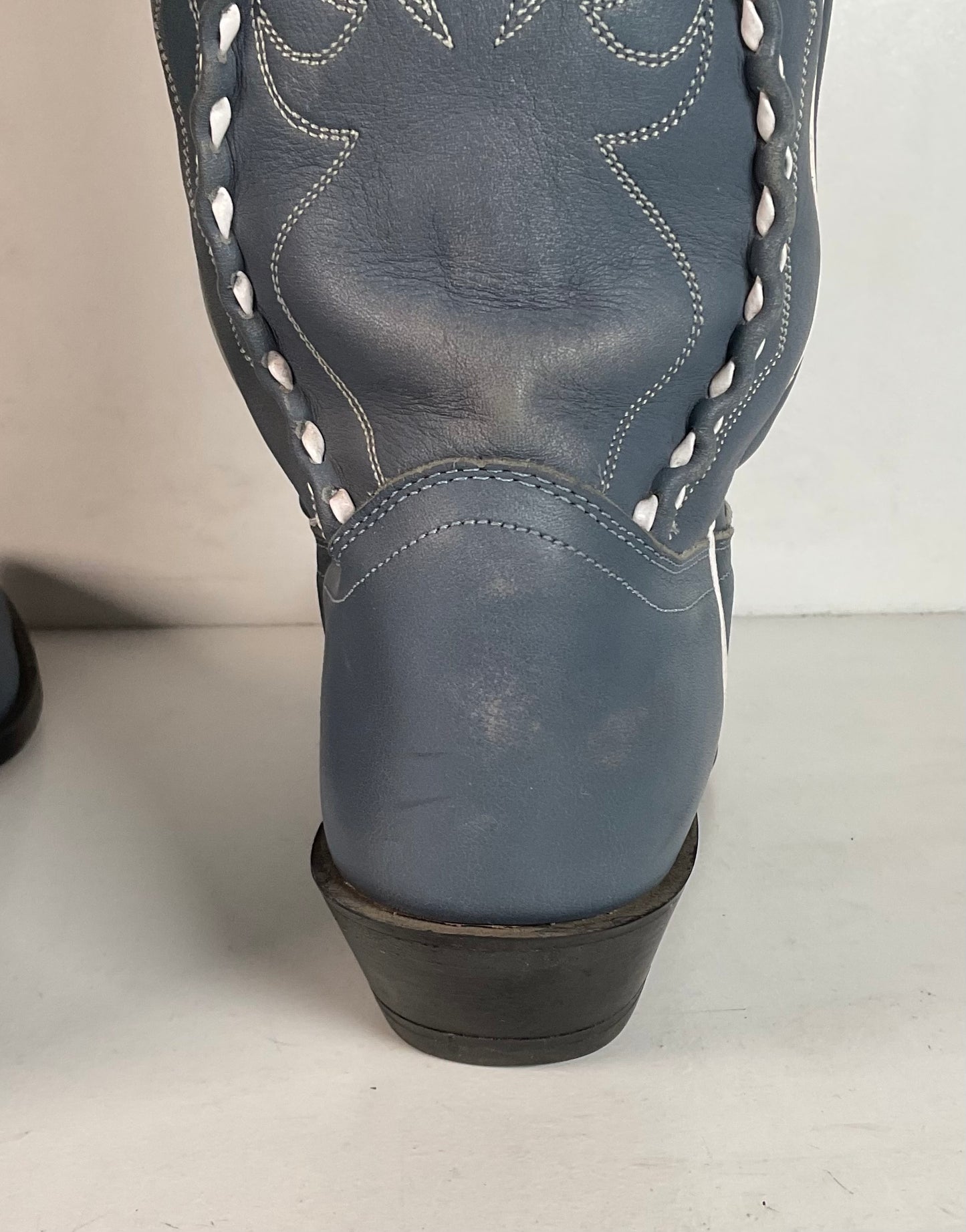 Dan Post Albany Bucklace Cowgirl Boots | Mule Skin | Blue | Women’s 8 M