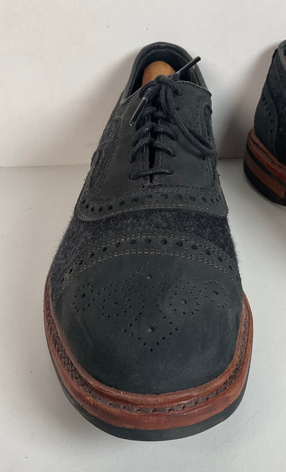 Allen Edmonds Strandmok Cap Toe Oxford Shoes 10 EEE Dainite Soles Retired