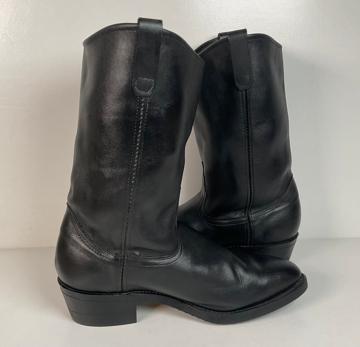 Vintage Mason Chippewa Cowboy Boots | Wellington Soft Toe | USA Made | 11 EE