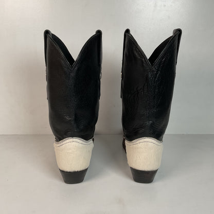 Dan Post Pony Hair On Cowhide Cowgirl Boots 7.5 M