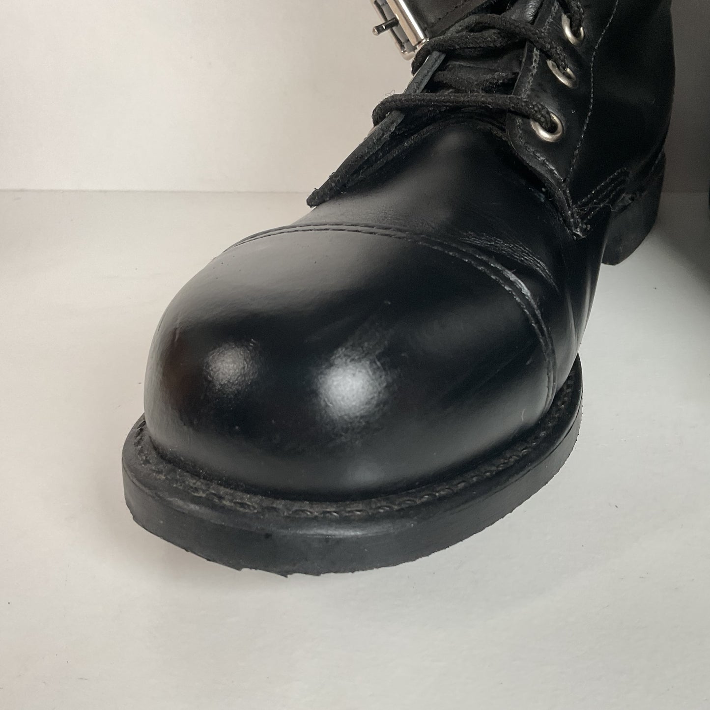 Vintage Harley Davidson Lace Up Tall Boots | Motorcycle | USA Made | Men’s 11.5