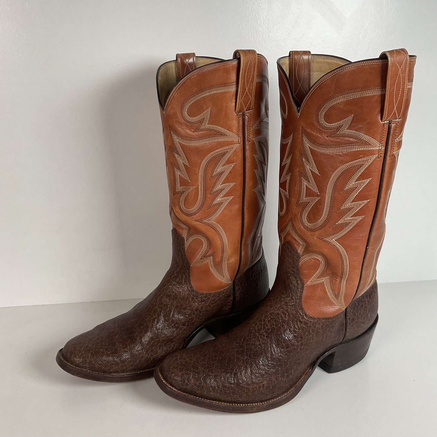 Vintage Rios of Raymondville Elephant Cowboy Boots | Exotic | Wide | Men’s 11