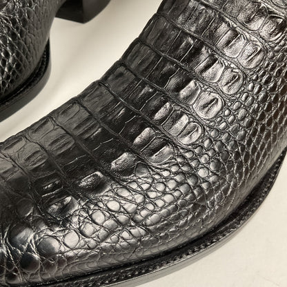 L.M. Easterling American Alligator Cowboy Boots | Hornback | Custom | Men’s 11