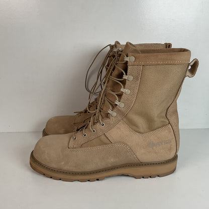 Bates Temperate Climate Combat Boots 11.5 R USA Made Desert Tan