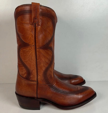 Vintage Dan Post French Toe Cowboy Boots | 1970s | Men’s 10.5 D
