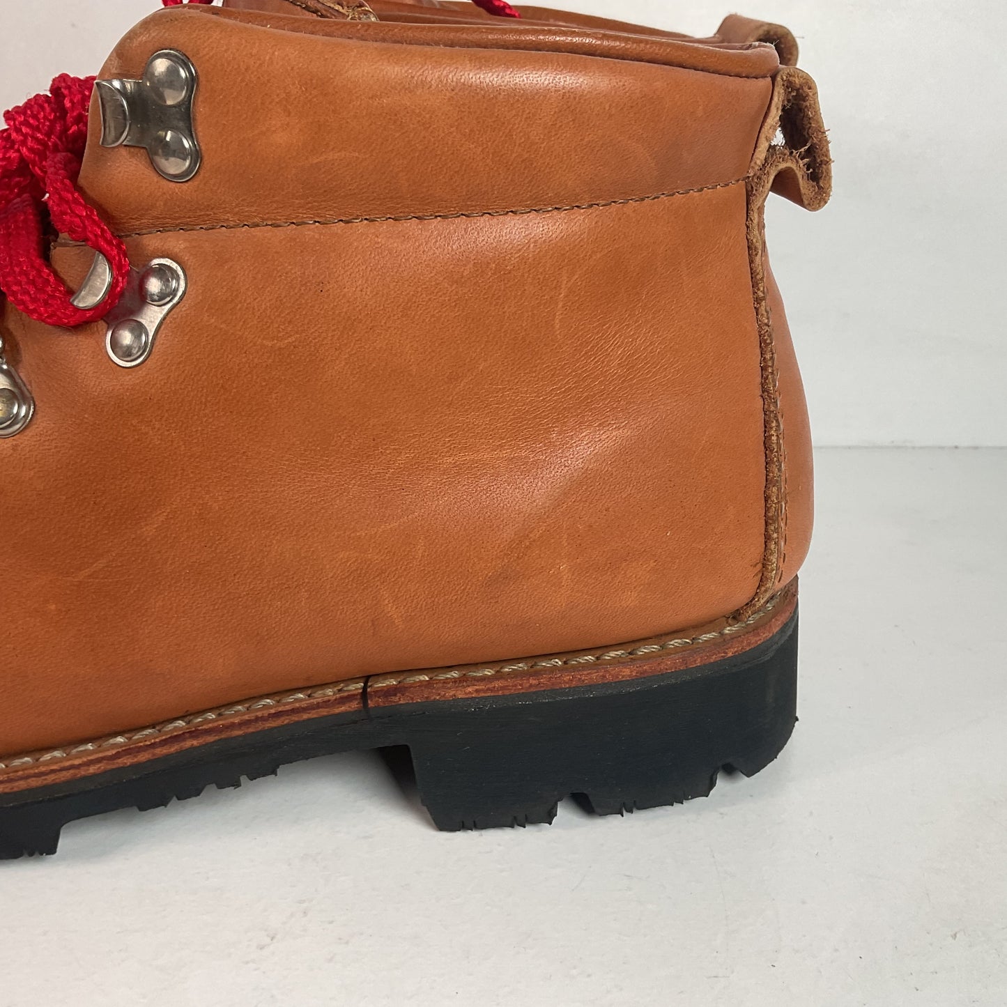 Vintage Knapp Mountaineering Boots | USA Made | Safety Toe | Stomper | 8.5