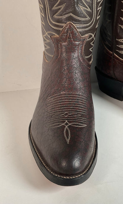 Vintage Tony Lama Caribou Buckaroo Boots | Exotic | Gold Label | Cowboy | 11 E