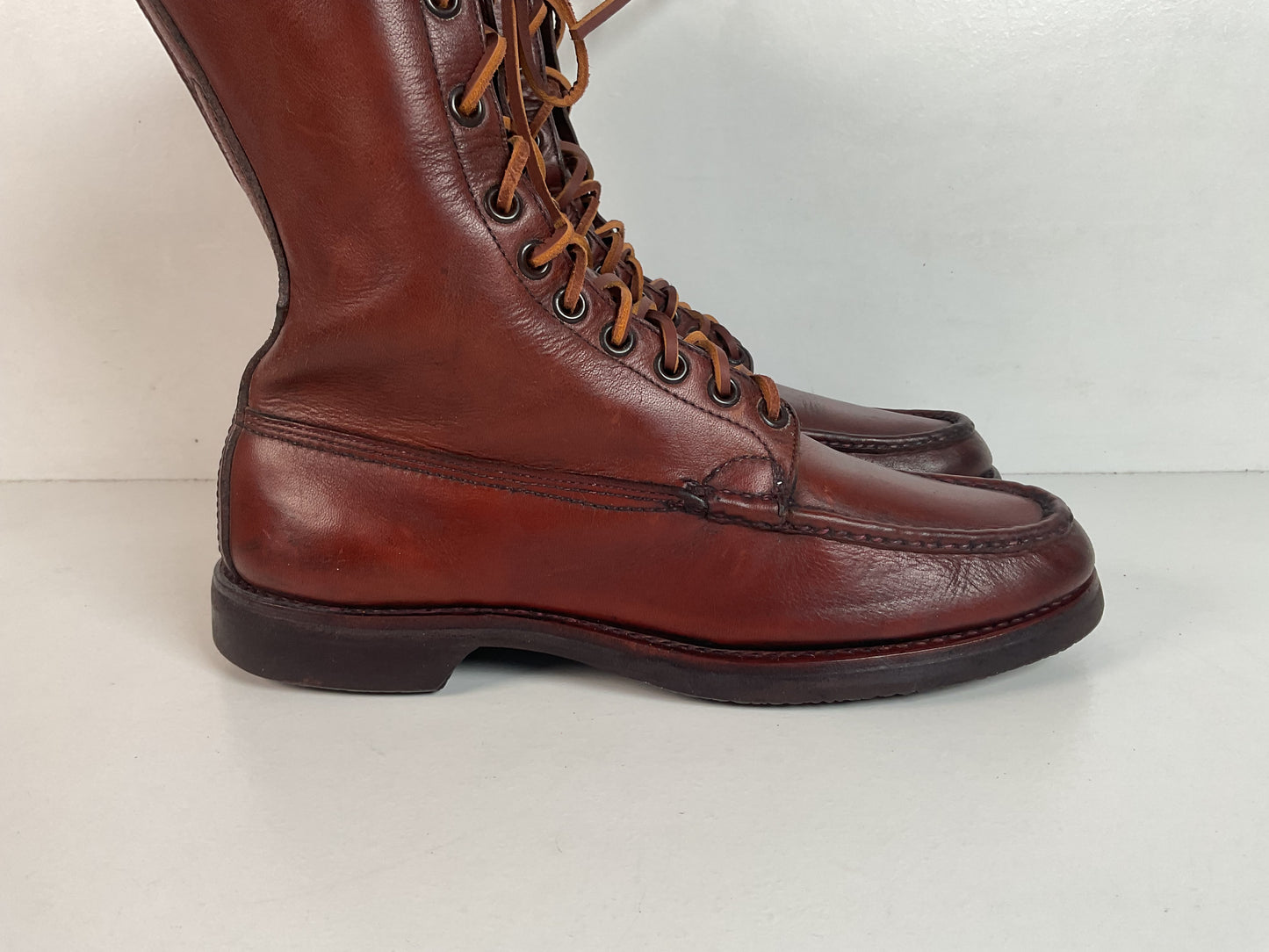 Vintage Russell Moccasin for Abercrombie Fitch Bird Shooter Boots | Men’s 5.5 | Women’s 6.5