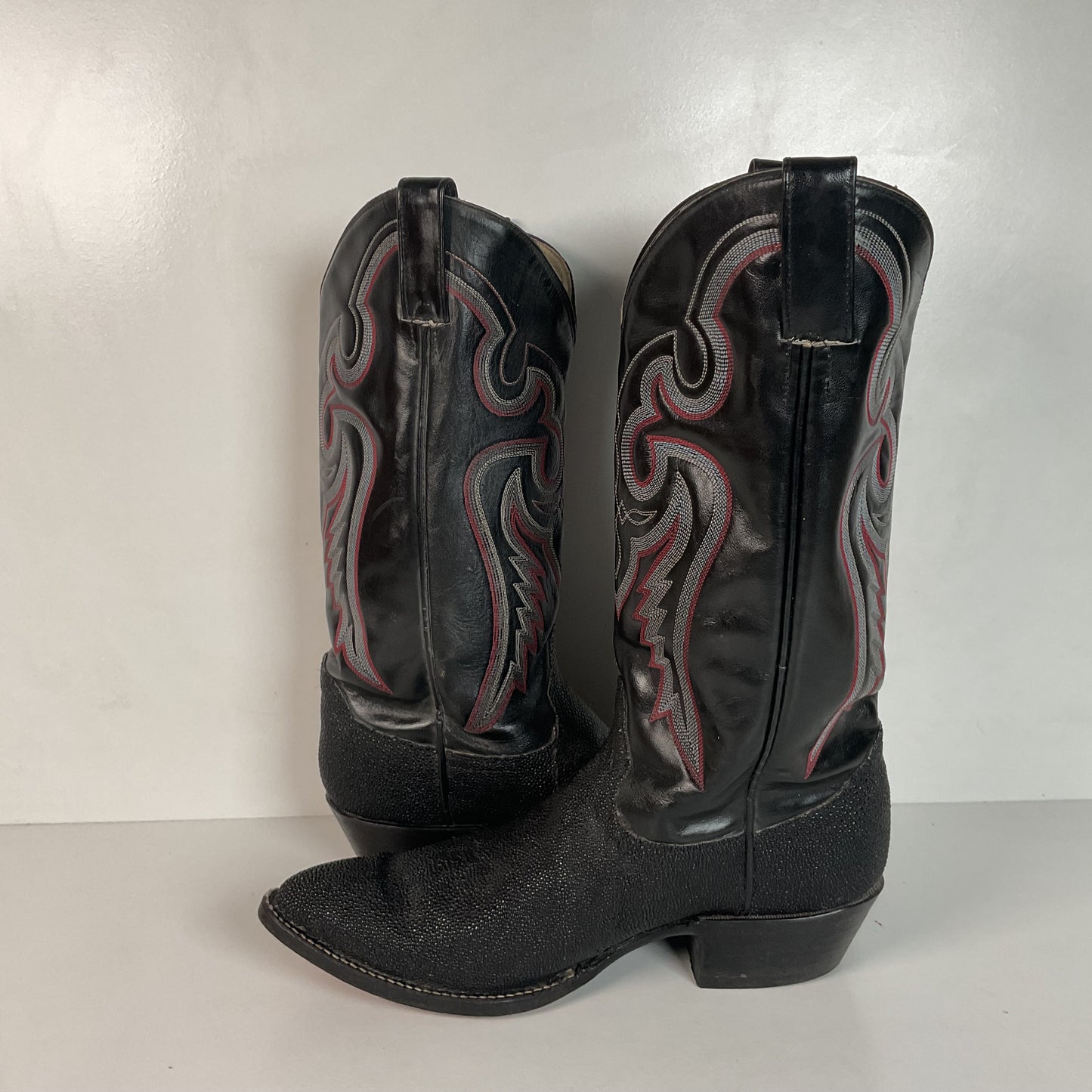 Men’s Exotic Sea Stingray Cowboy Boots 8.5 D
